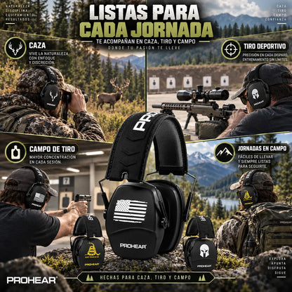 HUNTER CORE™ | Orejeras para Caza – NRR 26 dB